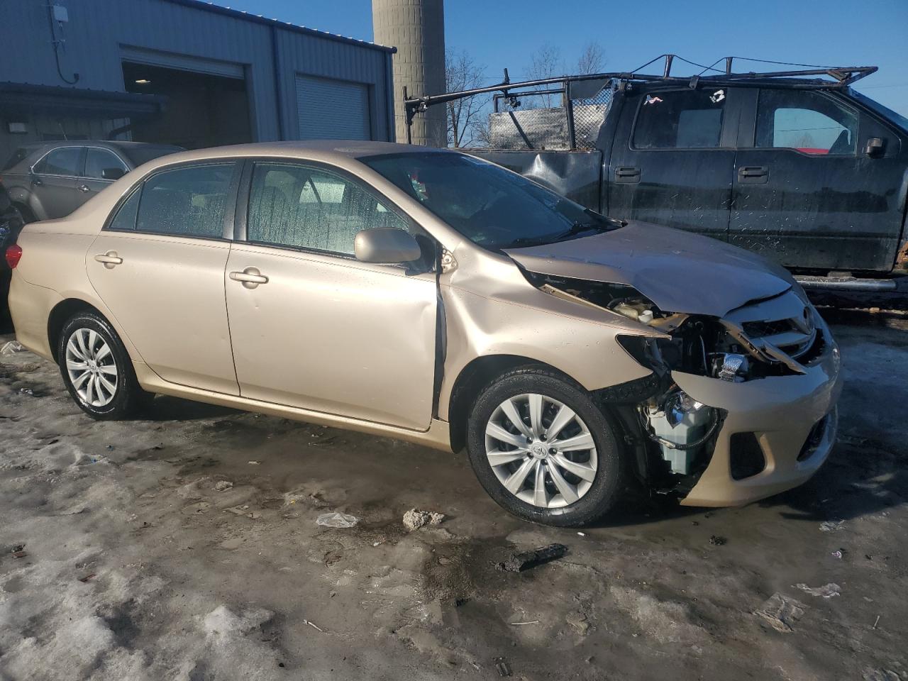 2012 Toyota Corolla VIN 2T1BU4EE1CC759033 Copart auction photo, front end damage thumbnail 4