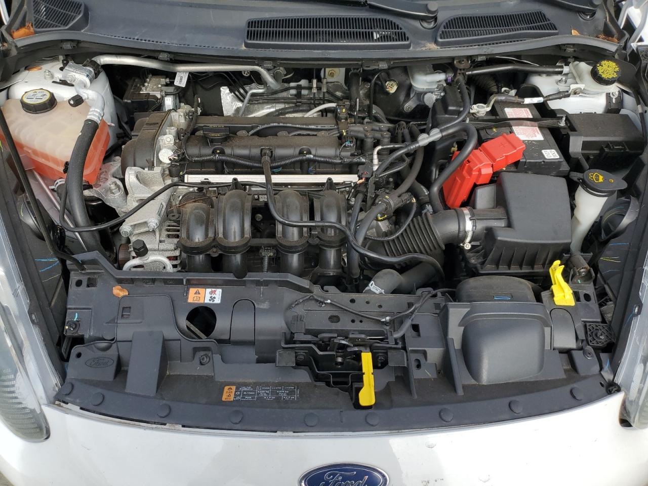 2019 Ford Fiesta VIN 3FADP4BJ2KM147288 Copart auction photo, front end damage thumbnail 11