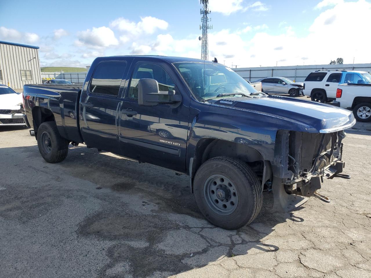 2010 Chevrolet Silverado VIN 1GC4KXB67AF100830 Copart auction photo, front end damage thumbnail 4