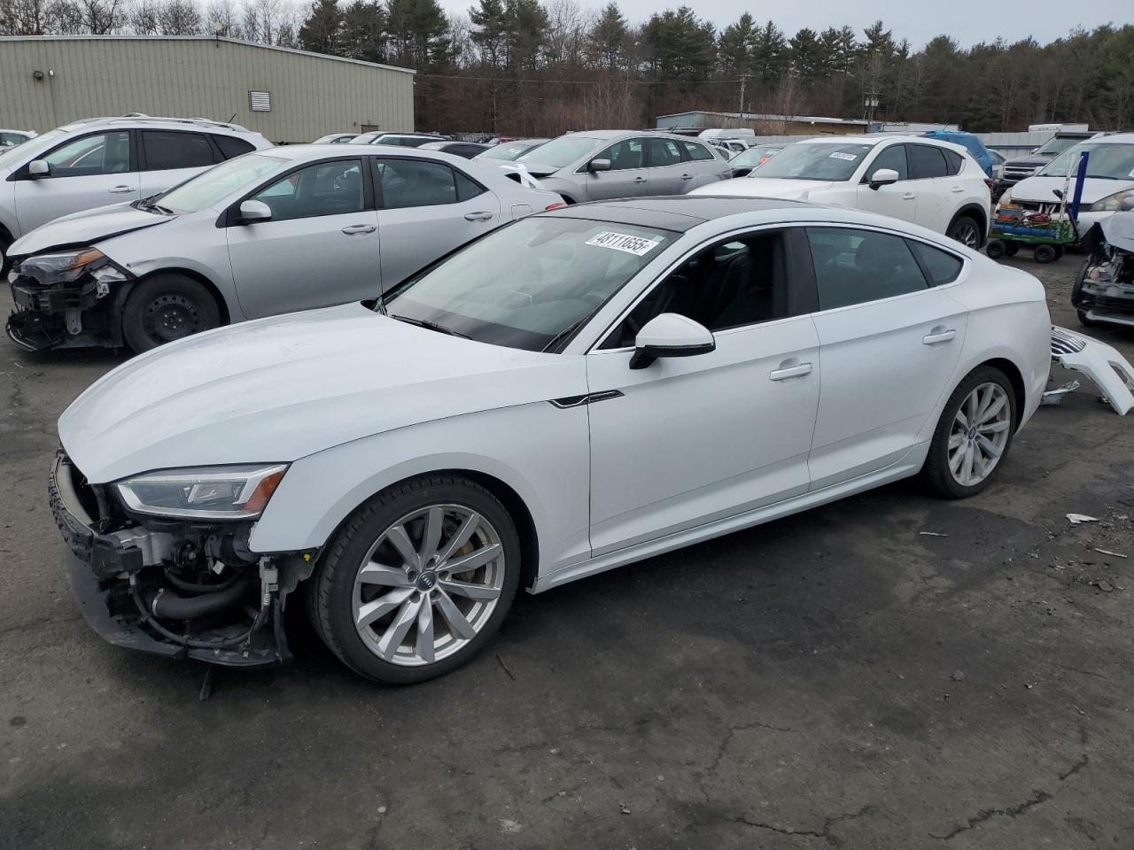 2018 Audi A5 VIN WAUBNCF52JA007510