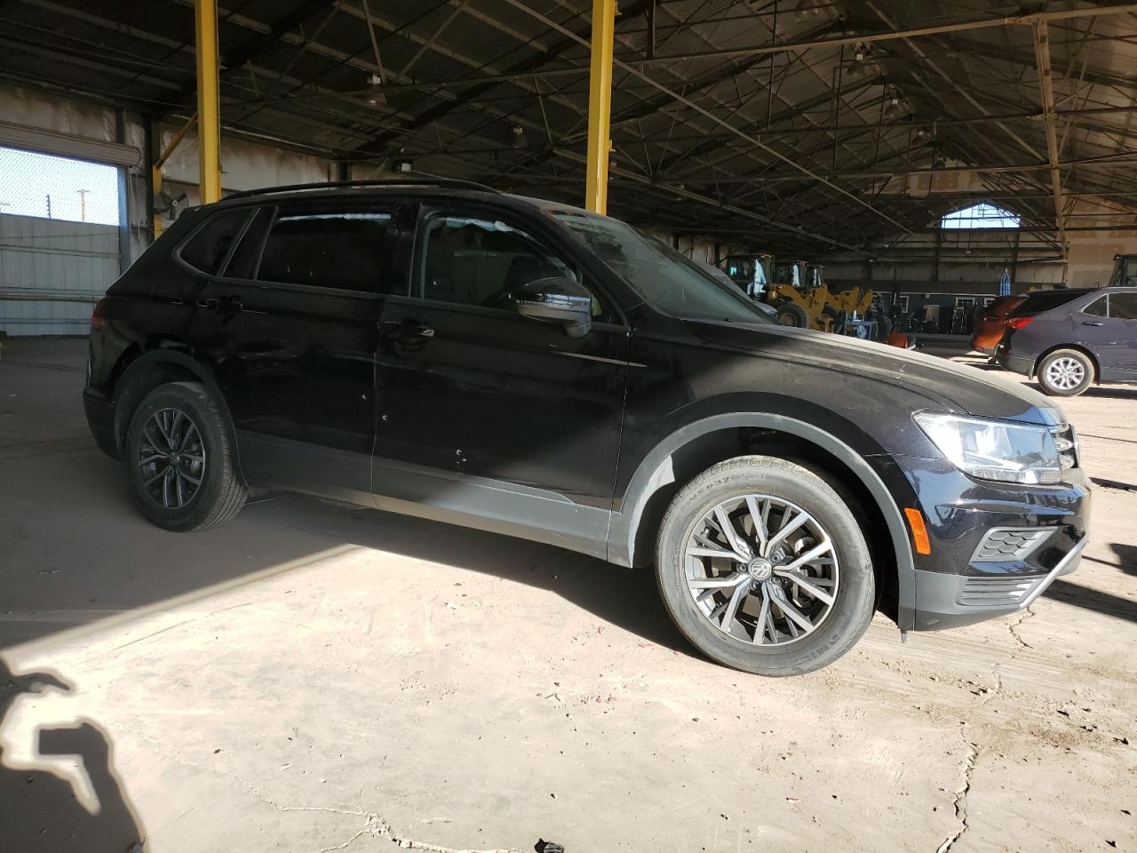 2021 Volkswagen Tiguan VIN 3VV1B7AX2MM076259 Copart auction photo, hail / minor dent/scratches damage thumbnail 4