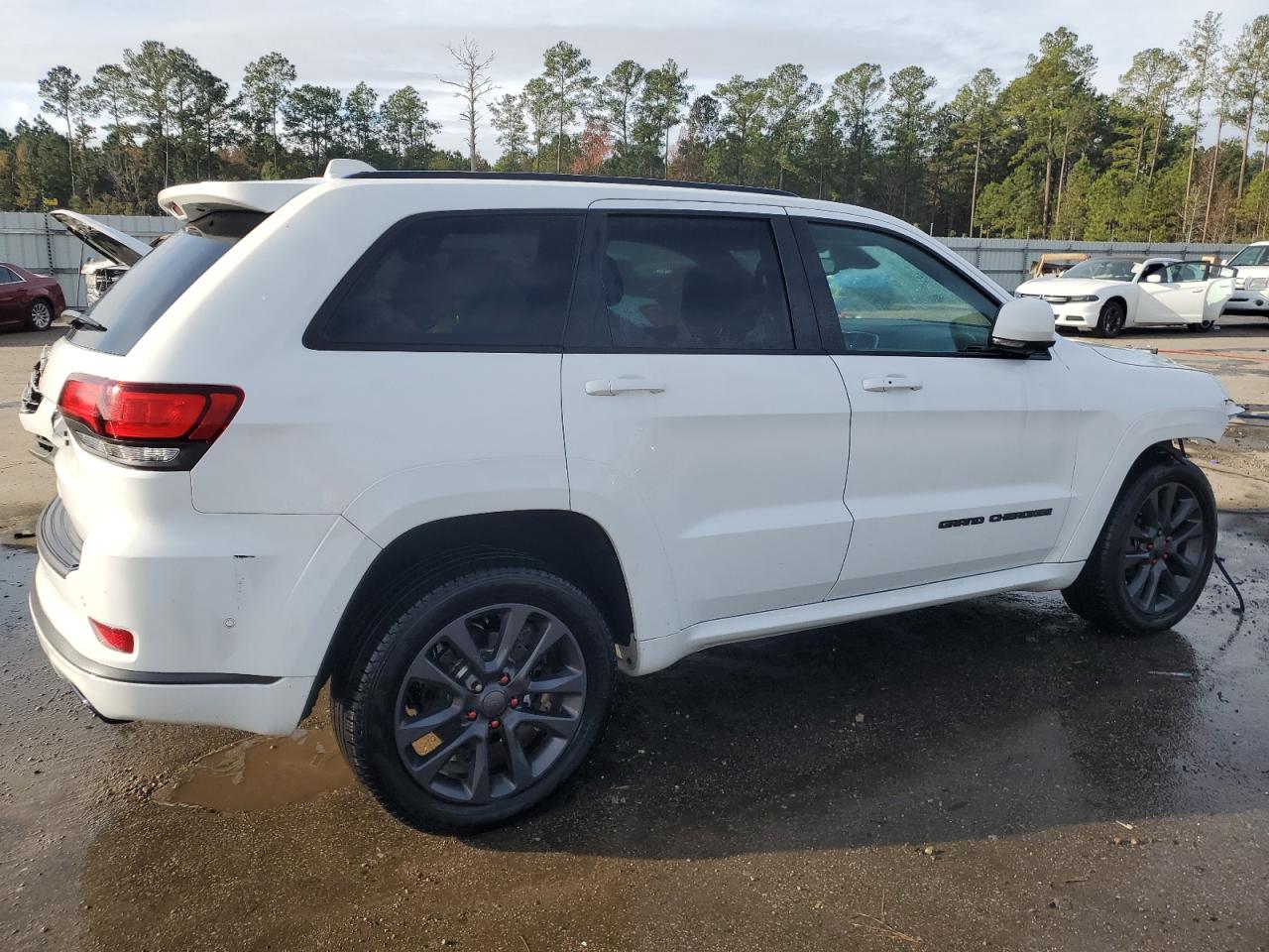 2018 Jeep Grand Cherokee VIN 1C4RJFCG9JC335614 Copart auction photo, front end / mechanical damage thumbnail 3