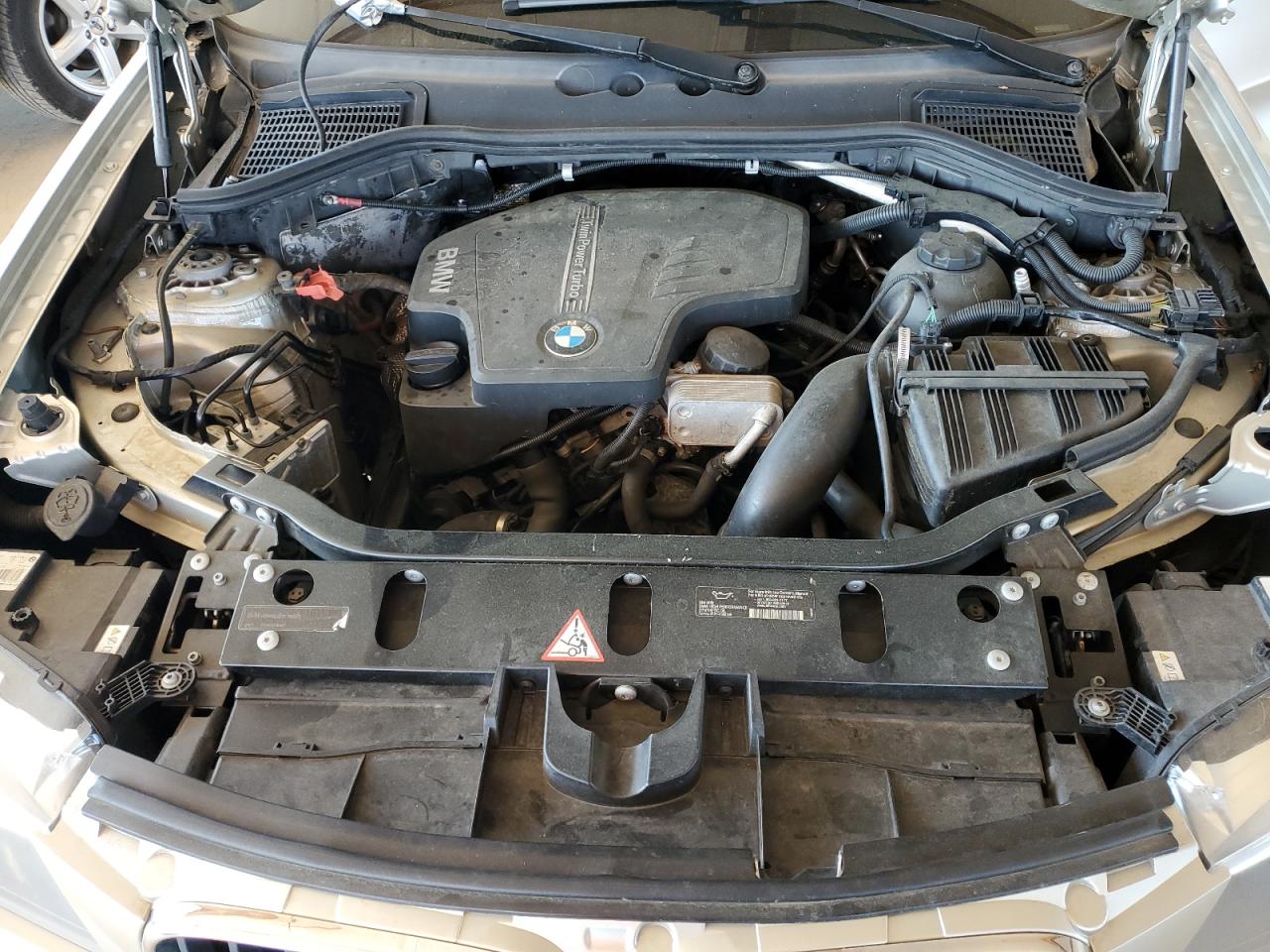 2013 BMW X3 VIN 5UXWX9C53DLK59862 Copart auction photo, minor dent/scratches damage thumbnail 12