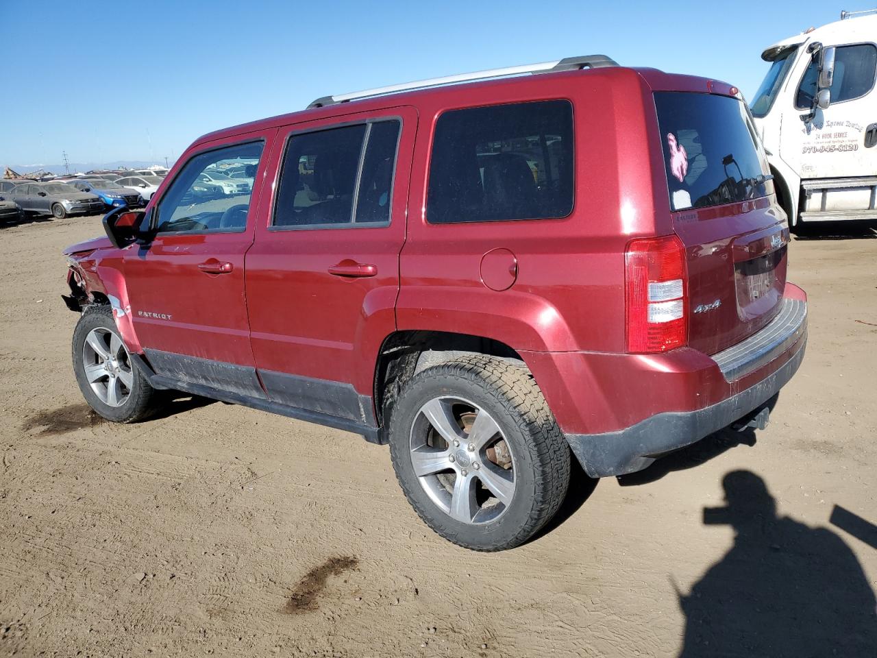 2016 Jeep Liberty (Patriot) VIN 1C4NJRFB3GD658463 Copart auction photo, front end damage thumbnail 2