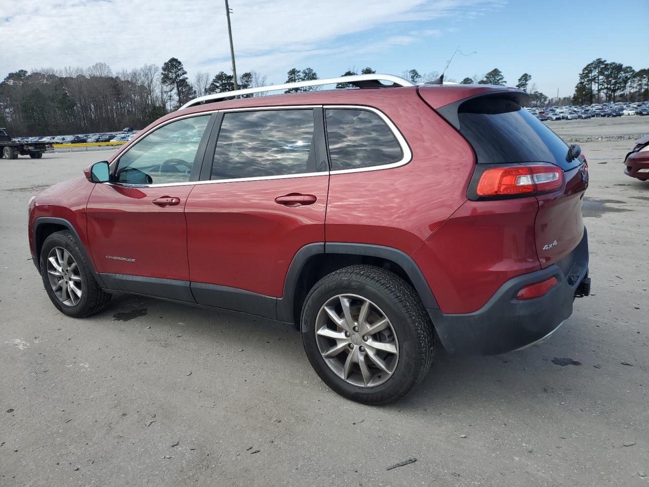 2014 Jeep Grand Cherokee VIN 1C4PJMDSXEW190103 Copart auction photo, side damage thumbnail 2