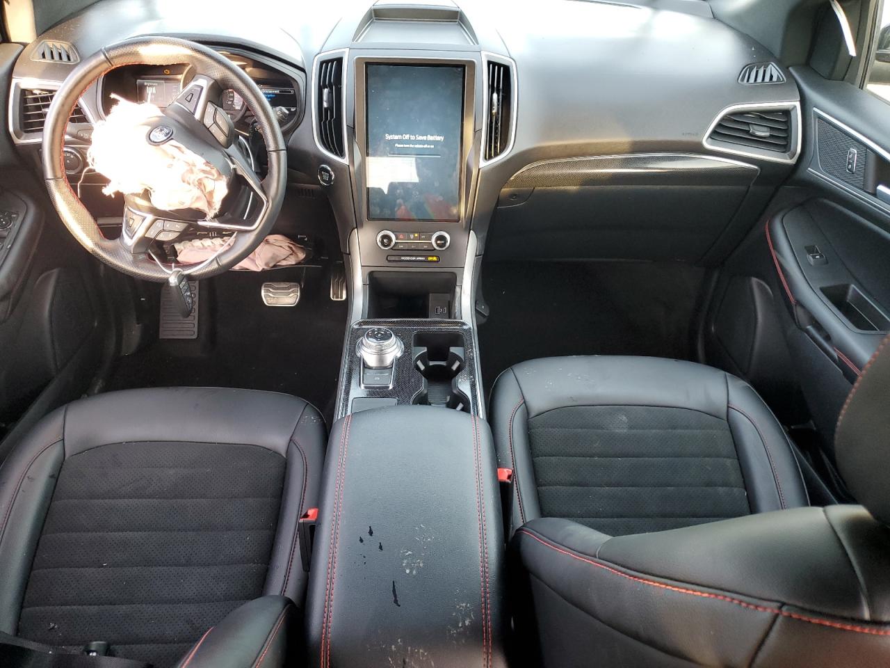 2022 Ford Edge VIN 2FMPK4J93NBA09287 Copart auction photo, all over damage thumbnail 8
