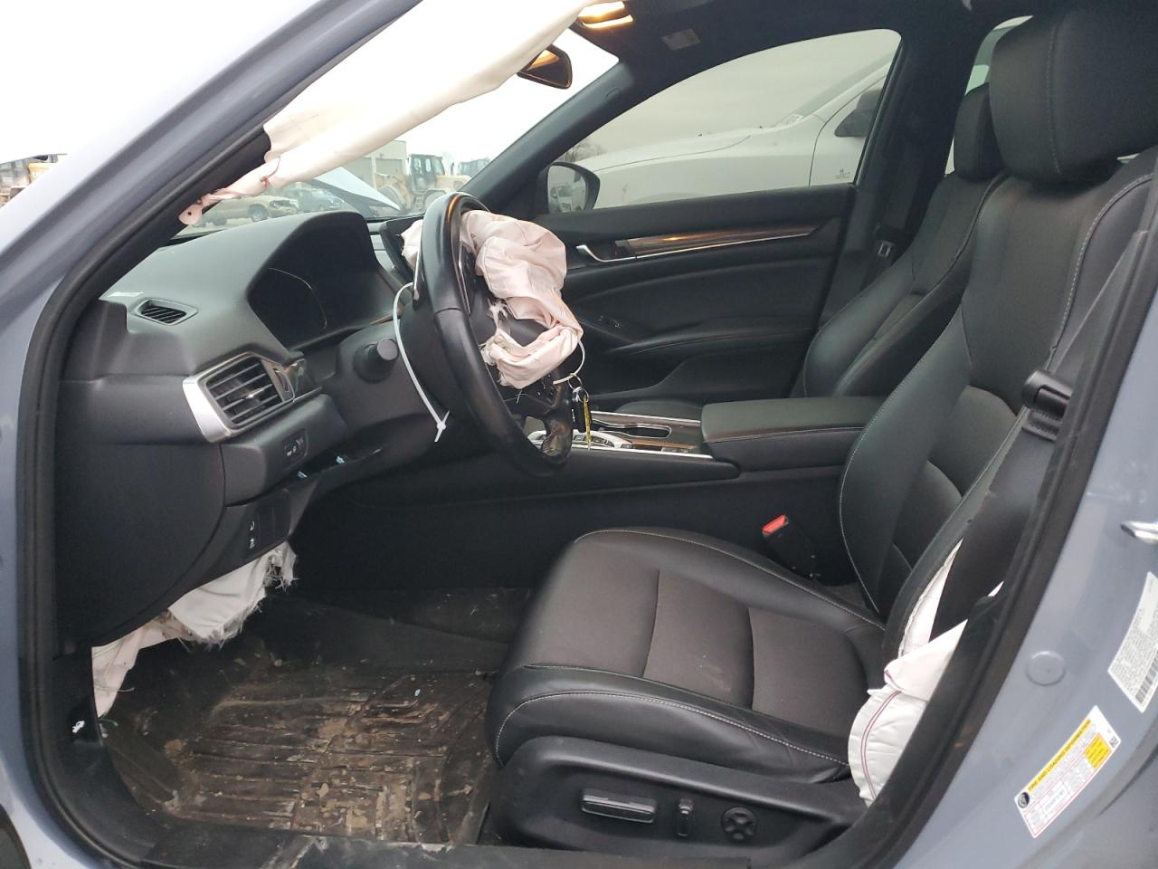 2022 Honda Accord VIN 1HGCV2F34NA004356 Copart auction photo, front end / side damage thumbnail 7