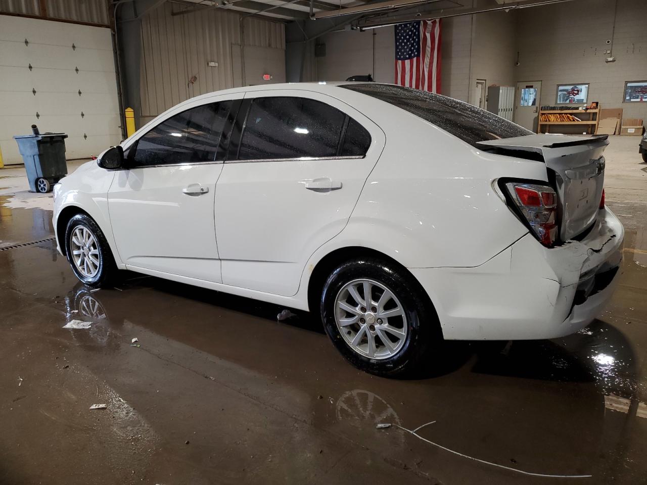 2017 Chevrolet Sonic VIN 1G1JD5SH1H4107709 Copart auction photo, rear end damage thumbnail 2