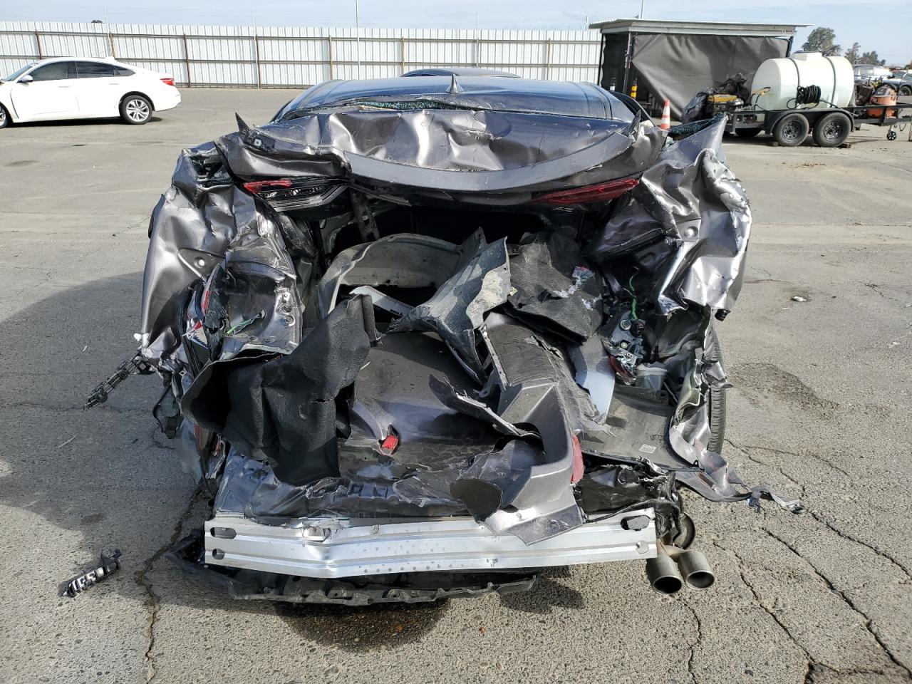 2024 Toyota Camry VIN 4T1T11AK0RU846923 Copart auction photo, rear end damage thumbnail 6