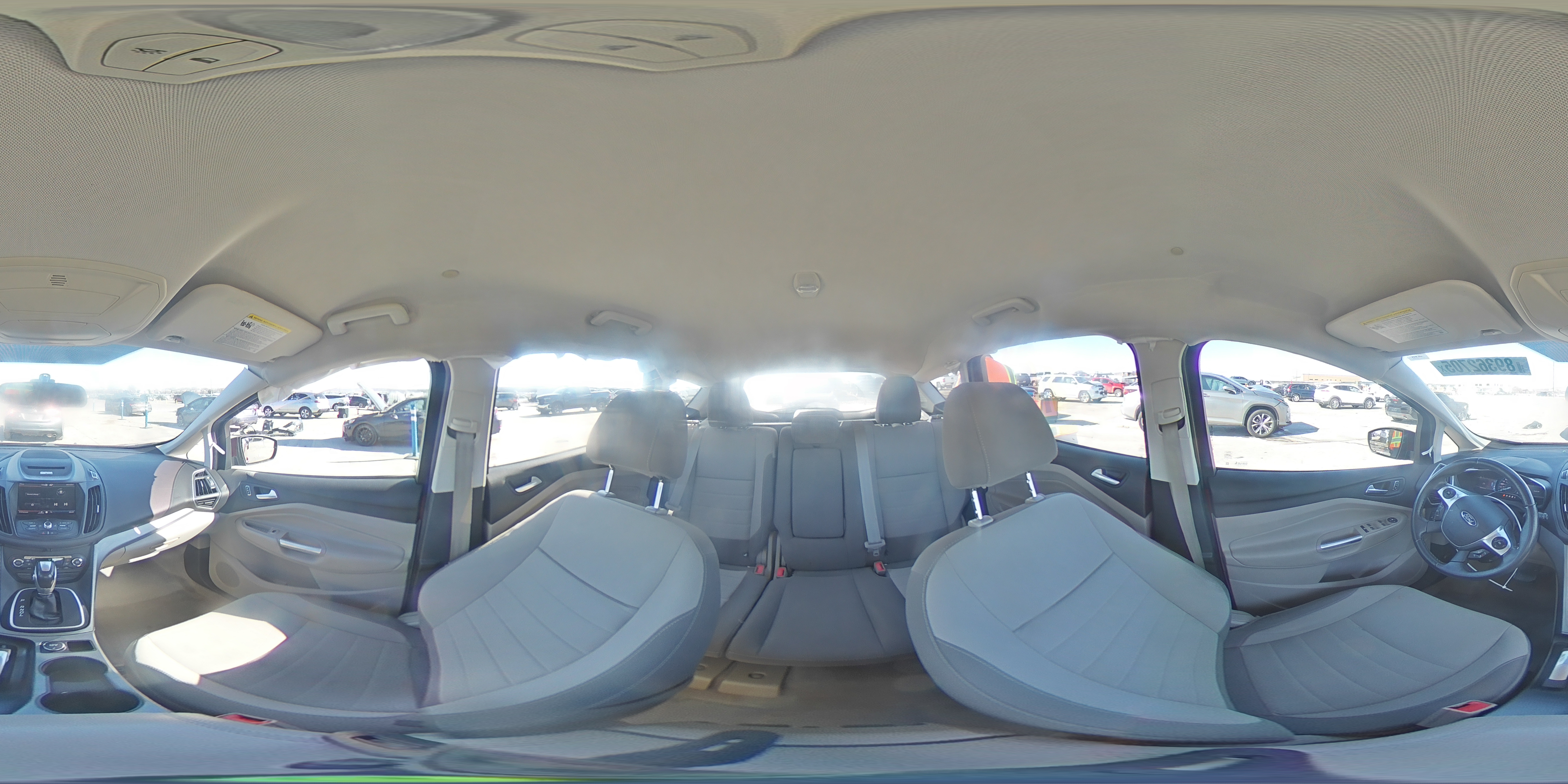 2013 Ford C-MAX VIN 1FADP5AU8DL553369 Copart auction photo, side damage thumbnail 13
