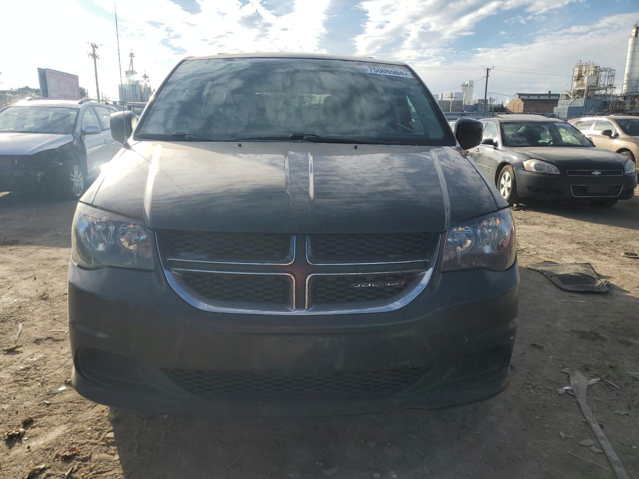 2012 Dodge Caravan VIN 2C4RDGCG9CR318108 Copart auction photo, rear end / side damage thumbnail 5