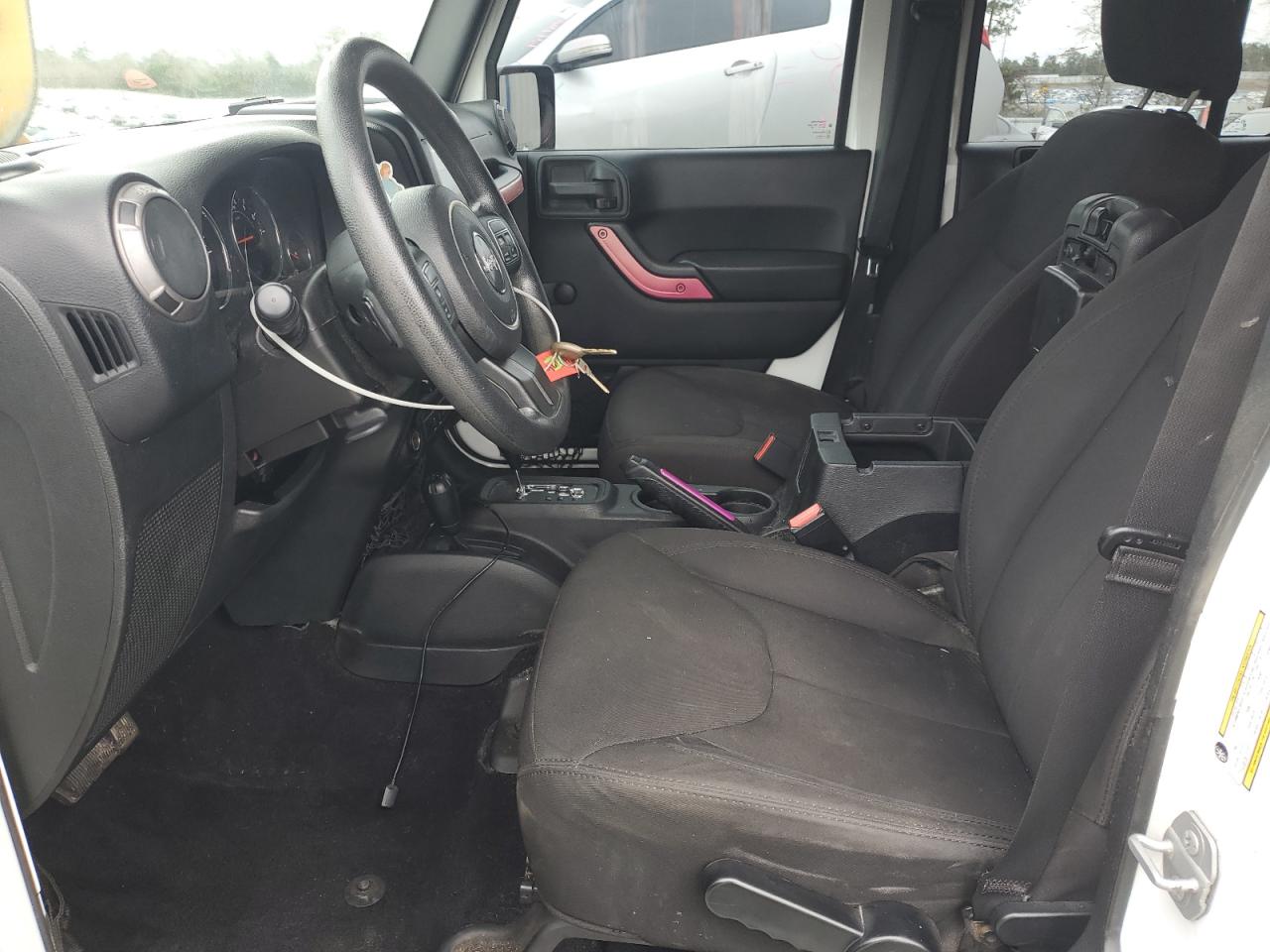 2015 Jeep Wrangler VIN 1C4BJWDG1FL505102 Copart auction photo, rear end damage thumbnail 7