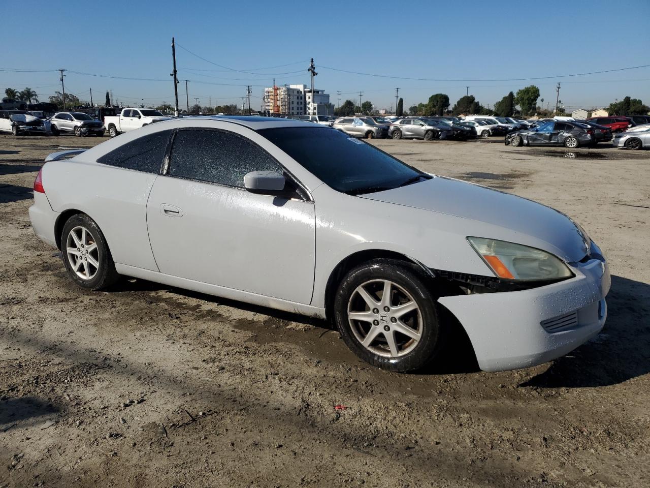 2003 Honda Accord VIN 1HGCM82663A014650 Copart auction photo, front end / rear end damage thumbnail 4