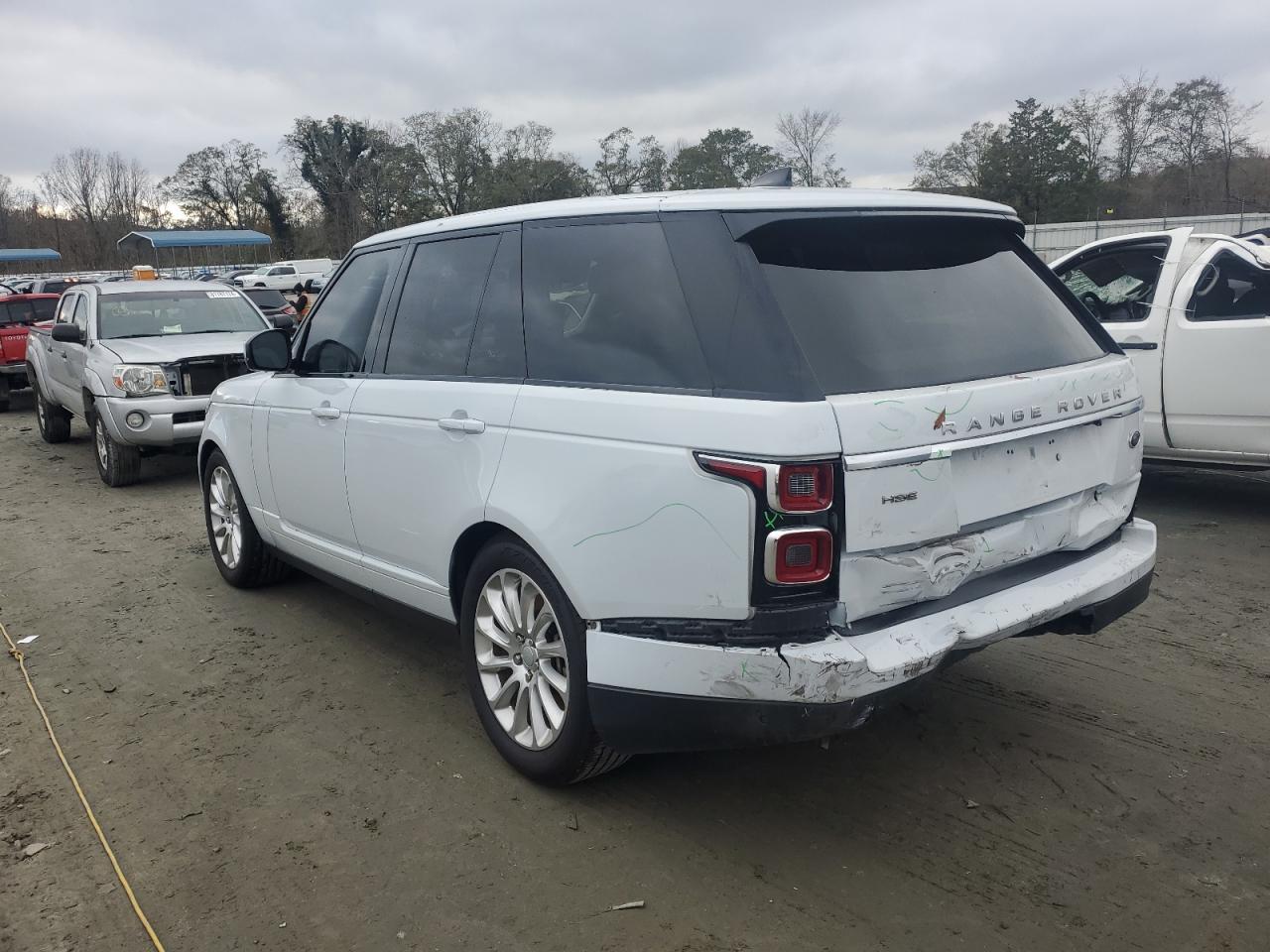 2018 Land Rover Range Rover VIN SALGS2SV0JA512441 Copart auction photo, rear end damage thumbnail 2