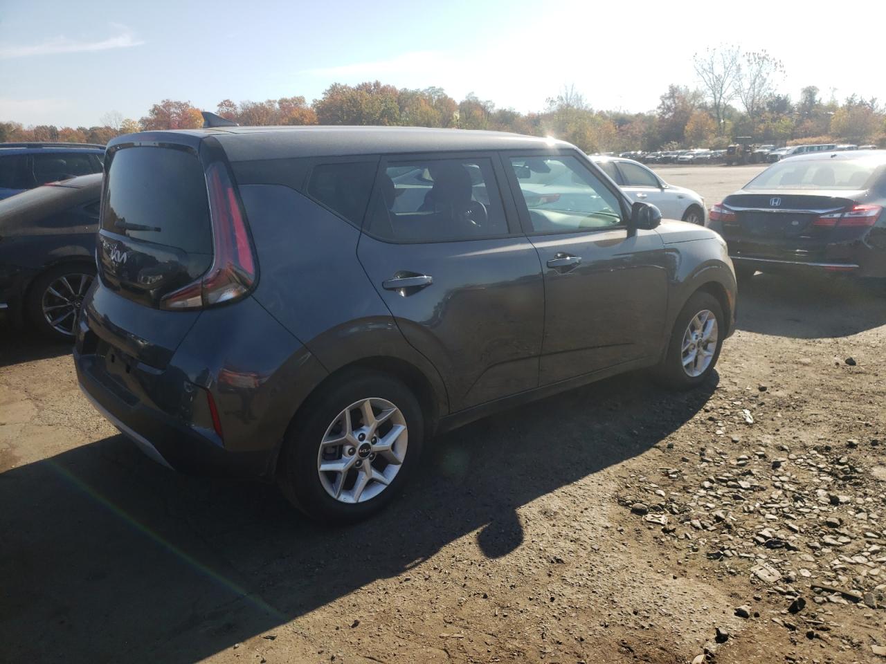 2023 KIA Soul VIN KNDJ23AU2P7883165 Copart auction photo, side damage thumbnail 3