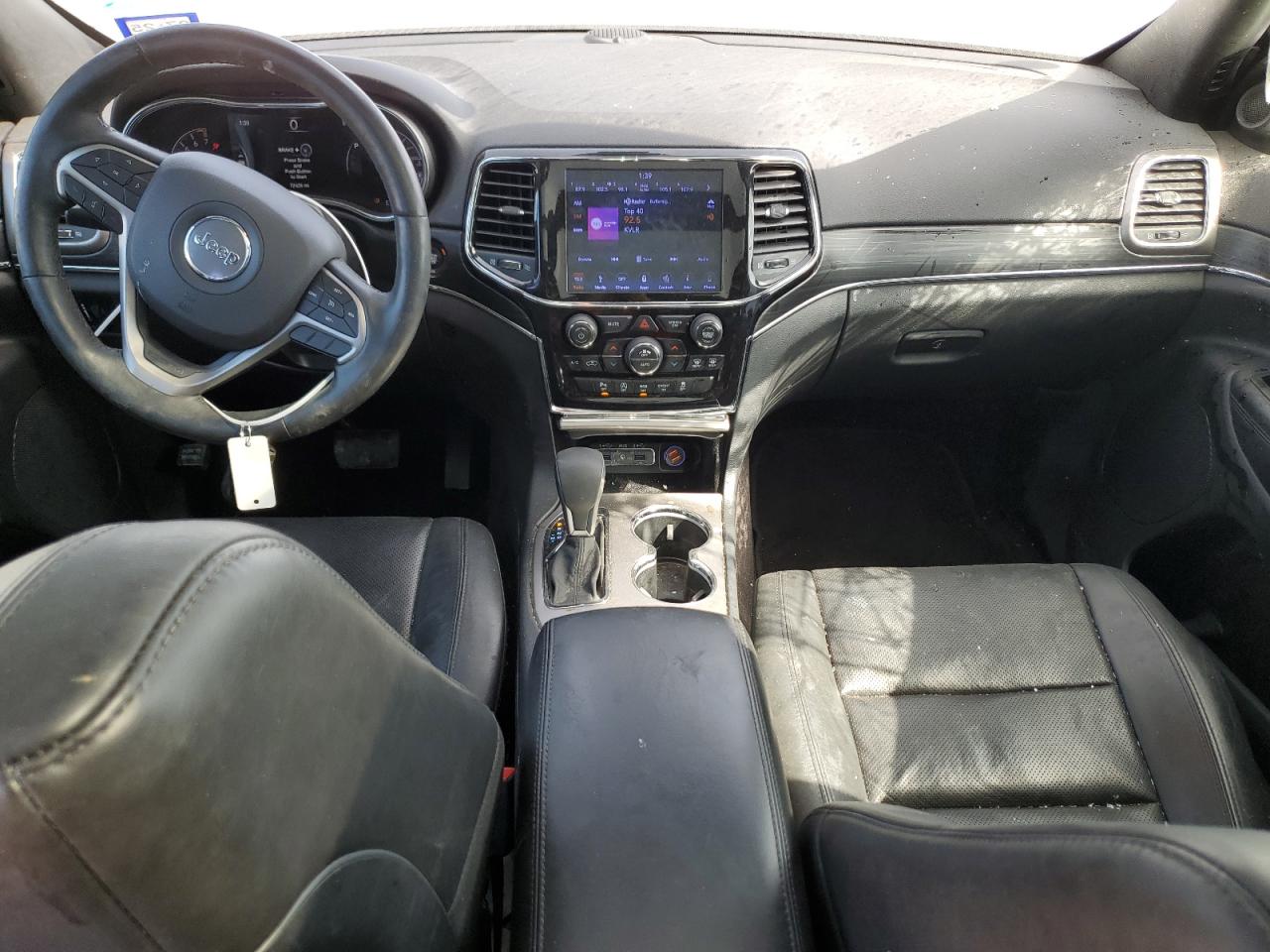 2019 Jeep Grand Cherokee VIN 1C4RJEBG5KC603684 Copart auction photo, side / front end damage thumbnail 8