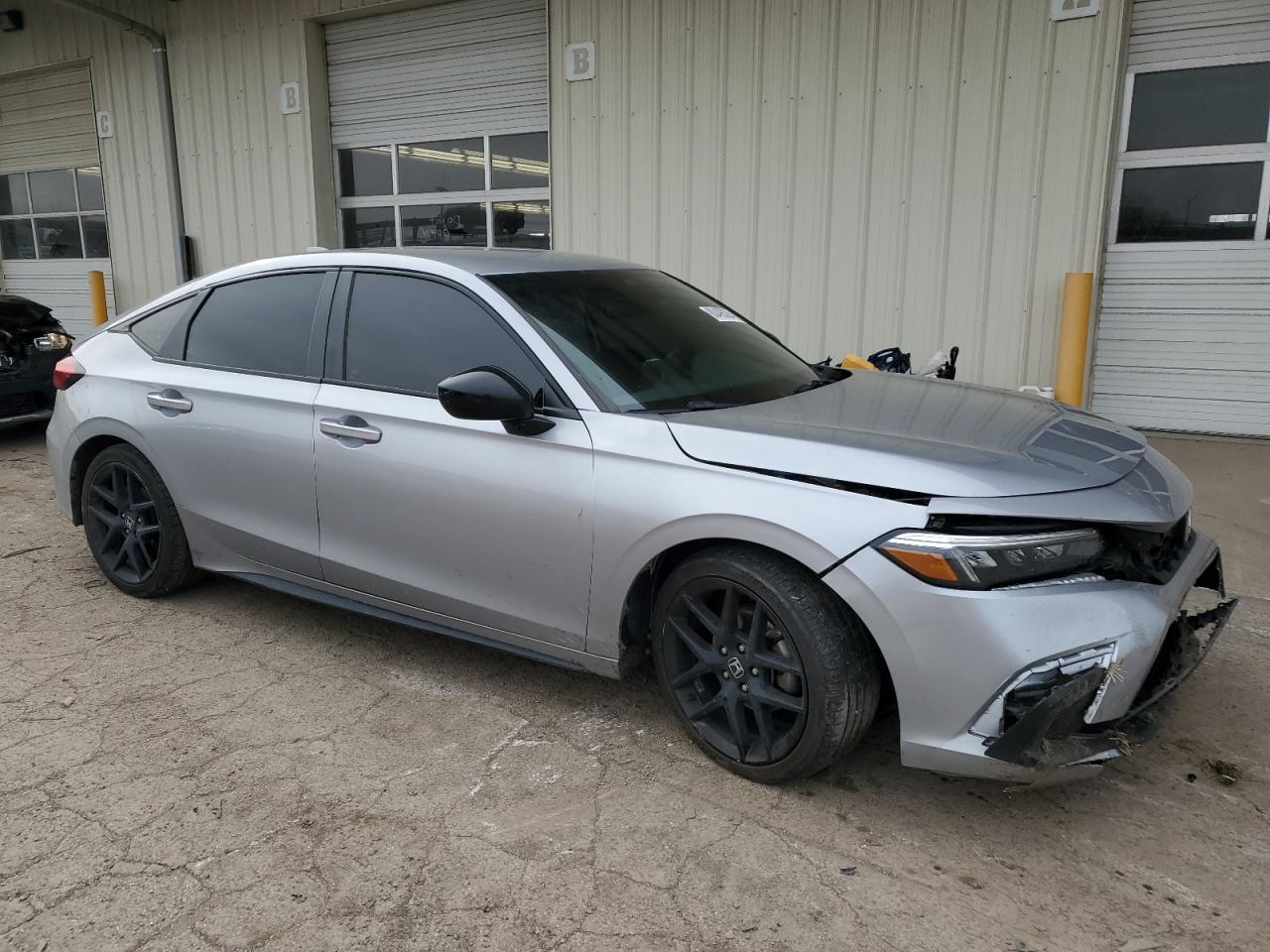 2022 Honda Civic VIN 19XFL2H80NE013854 Copart auction photo, front end damage thumbnail 4
