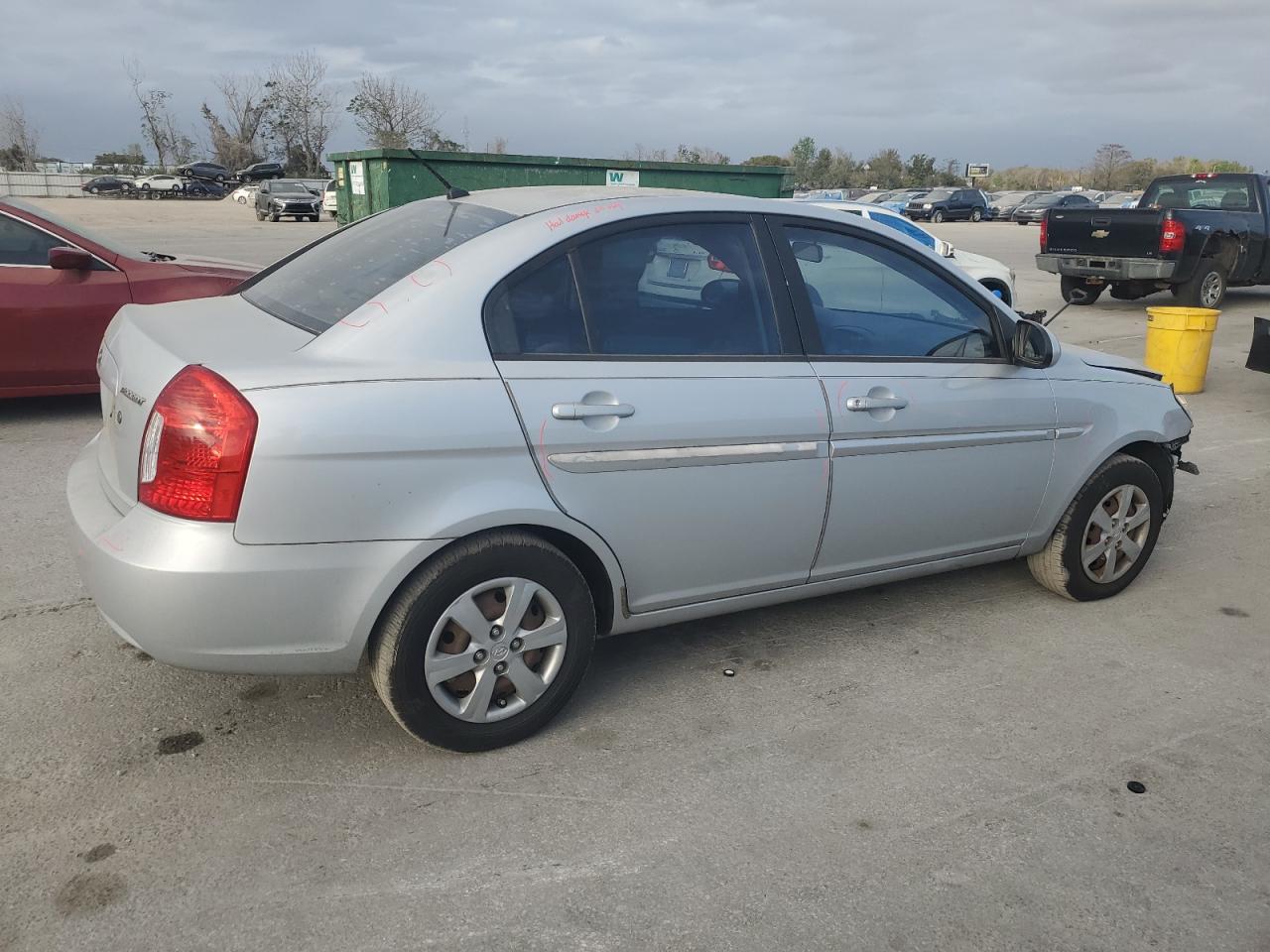 2009 Hyundai Accent VIN KMHCN46C19U284845 Copart auction photo, front end damage thumbnail 3