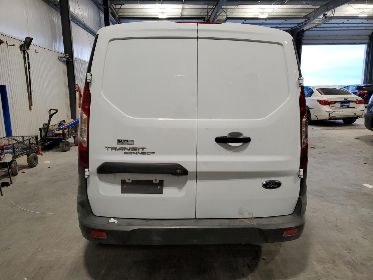 2018 Ford Transit VIN NM0LS7E73J1348373 Copart auction photo, front end / undercarriage damage thumbnail 6