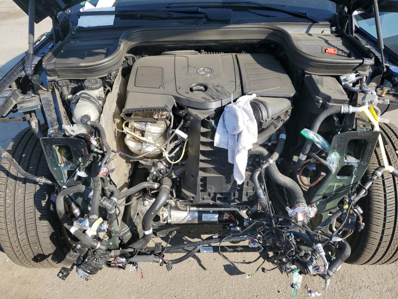 2024 Mercedes-Benz GLE VIN 4JGFB4FE0RB249412 Copart auction photo, front end / rear end damage thumbnail 11