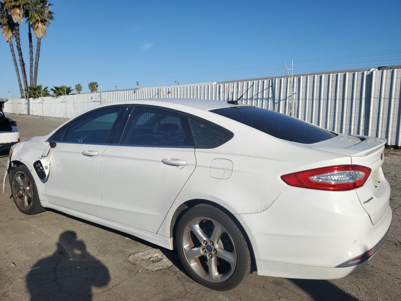 2013 Ford Fusion VIN 3FA6P0HR6DR273724 Copart auction photo, front end damage thumbnail 2