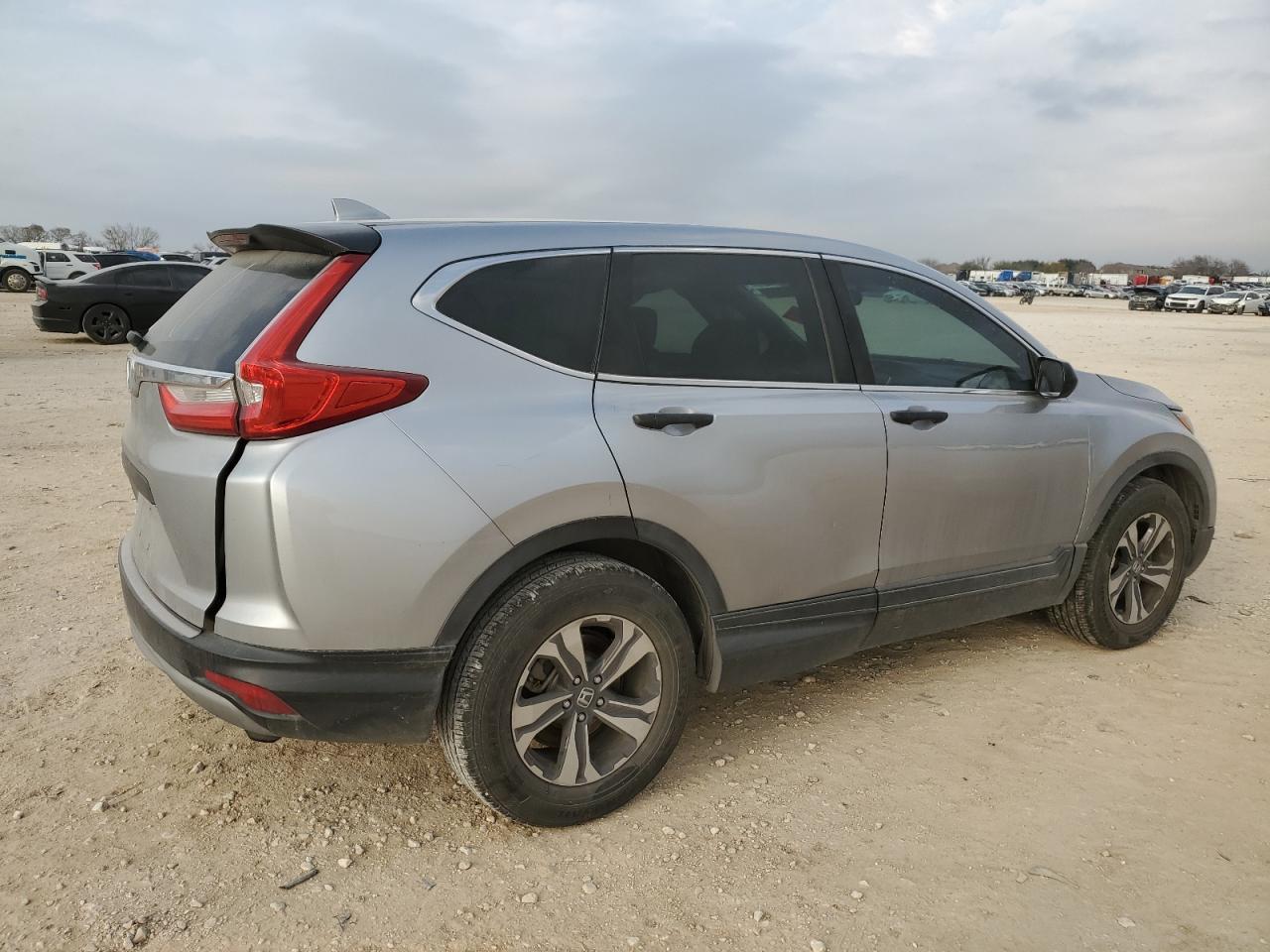 2017 Honda CR-V VIN 7FARW5H32HE011200 Copart auction photo, side / rear end damage thumbnail 3