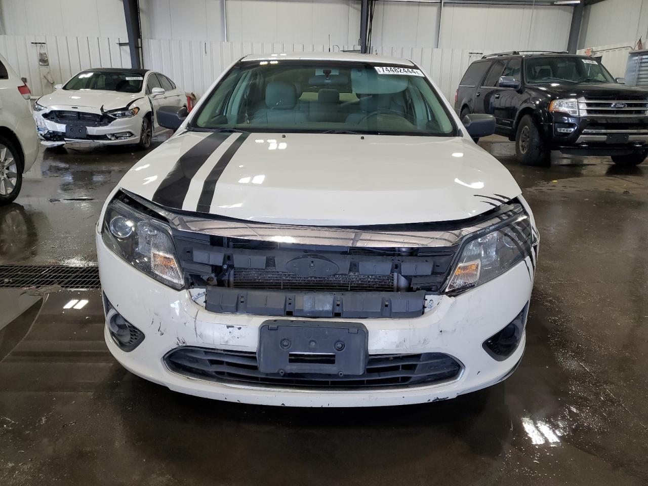 2012 Ford Fusion VIN 3FAHP0GA3CR231546 Copart auction photo, front end / rear end damage thumbnail 5