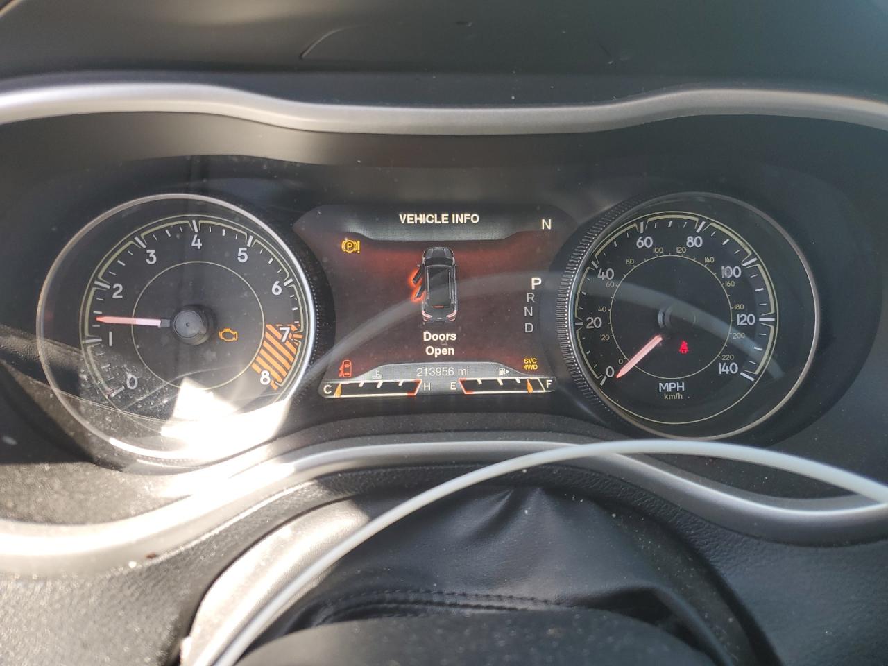 2014 Jeep Grand Cherokee VIN 1C4PJMDS7EW277005 Copart auction photo, side / rear end damage thumbnail 9