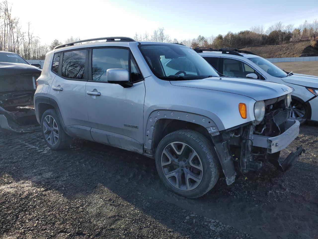 2015 Jeep Renegade VIN ZACCJBBT9FPB94768 Copart auction photo, front end damage thumbnail 4