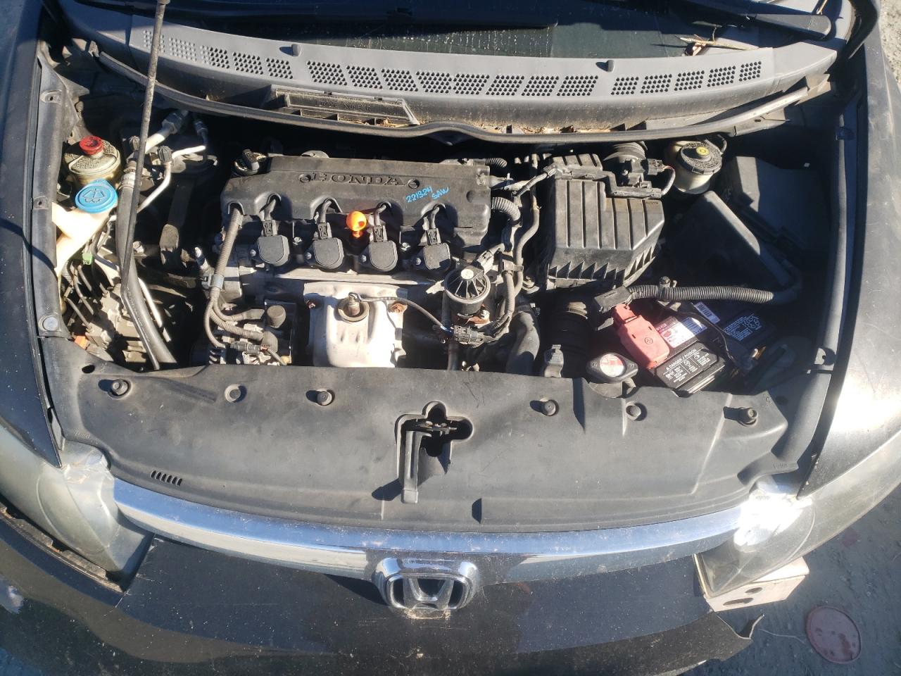 2006 Honda Civic VIN 1HGFA16816L101762 Copart auction photo, side / front end damage thumbnail 11