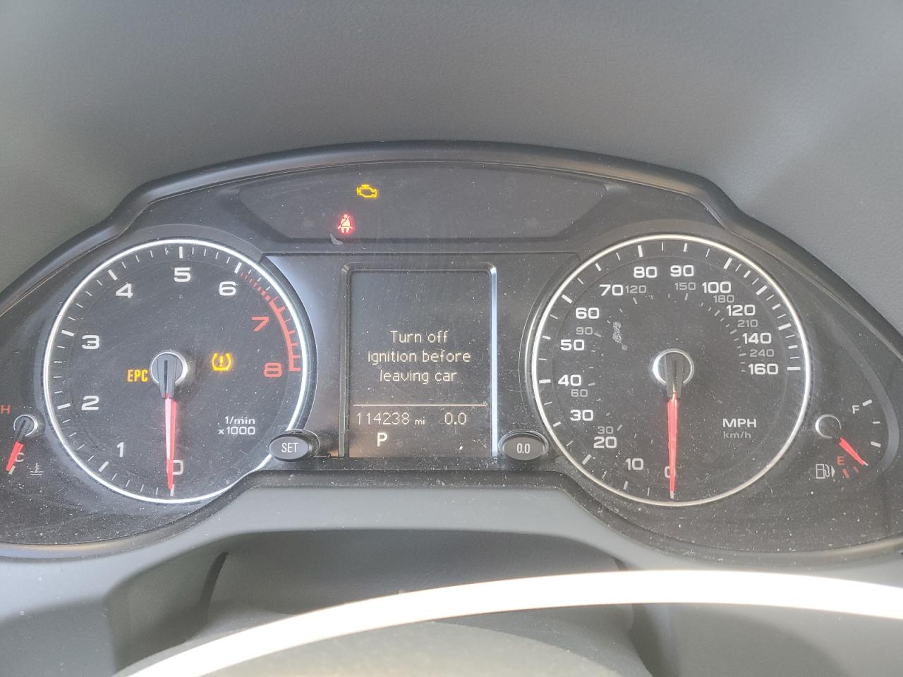 2014 Audi Q5 VIN WA1LFAFP8EA033135 Copart auction photo, front end damage thumbnail 9