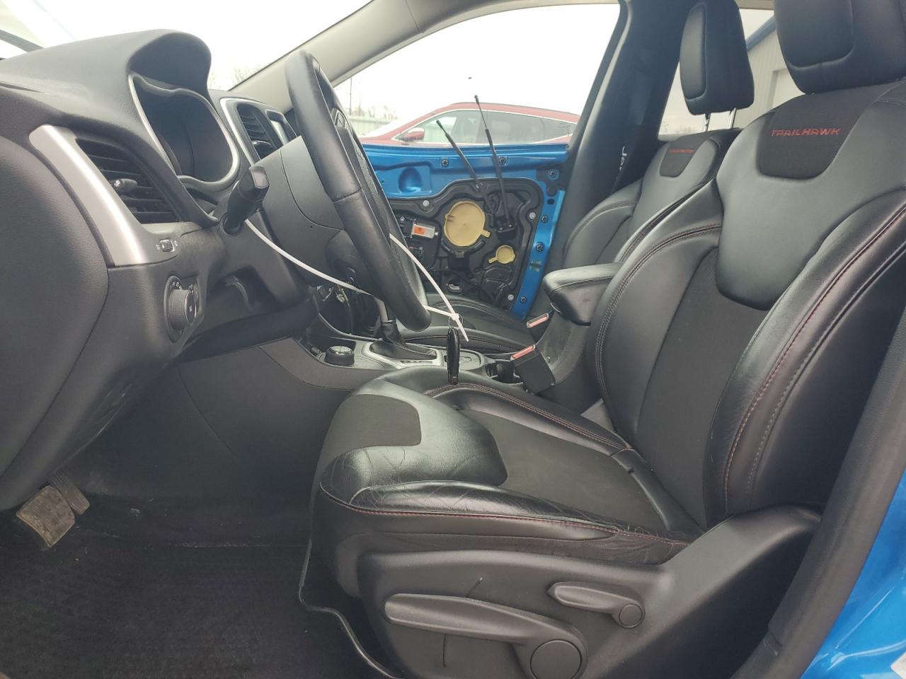 2017 Jeep Cherokee VIN 1C4PJMBB7HW665424 Copart auction photo, front end / undercarriage damage thumbnail 7