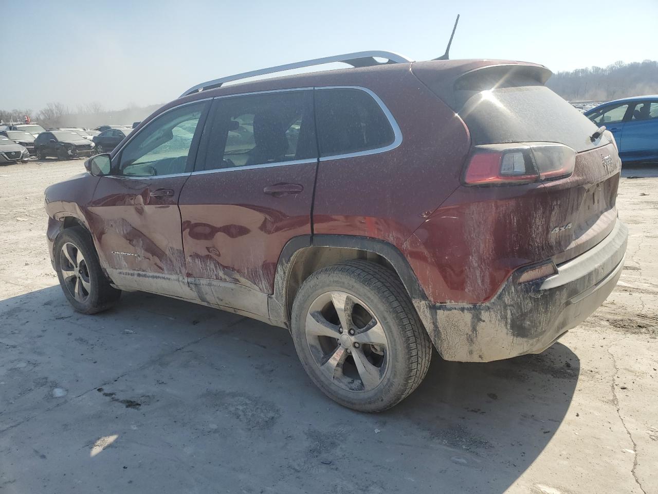 2019 Jeep Grand Cherokee VIN 1C4PJMDX9KD373902 Copart auction photo, side / front end damage thumbnail 2