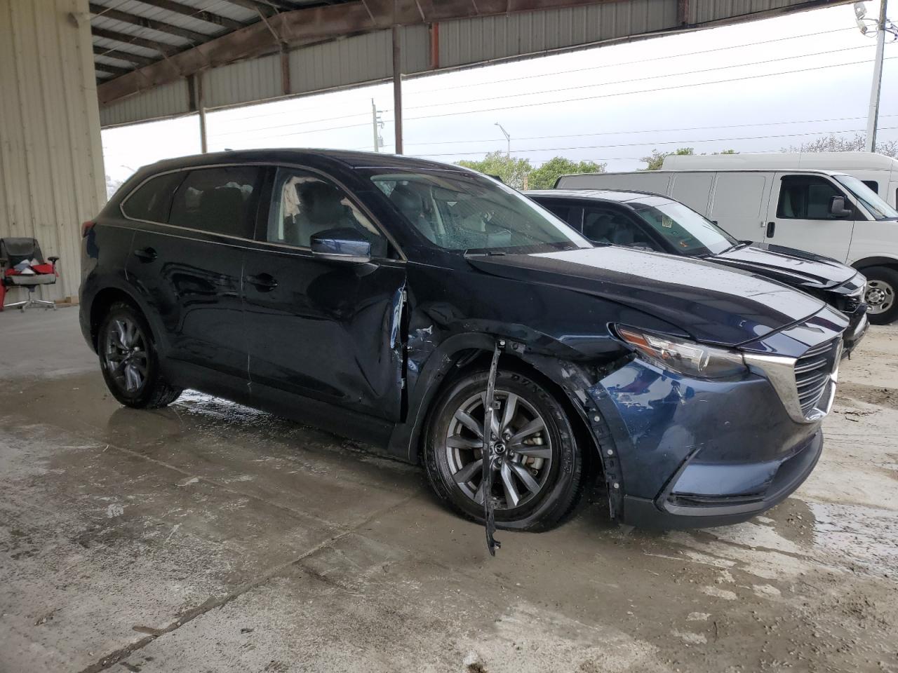 2020 Mazda CX-9 VIN JM3TCACY0L0423135 Copart auction photo, front end damage thumbnail 4
