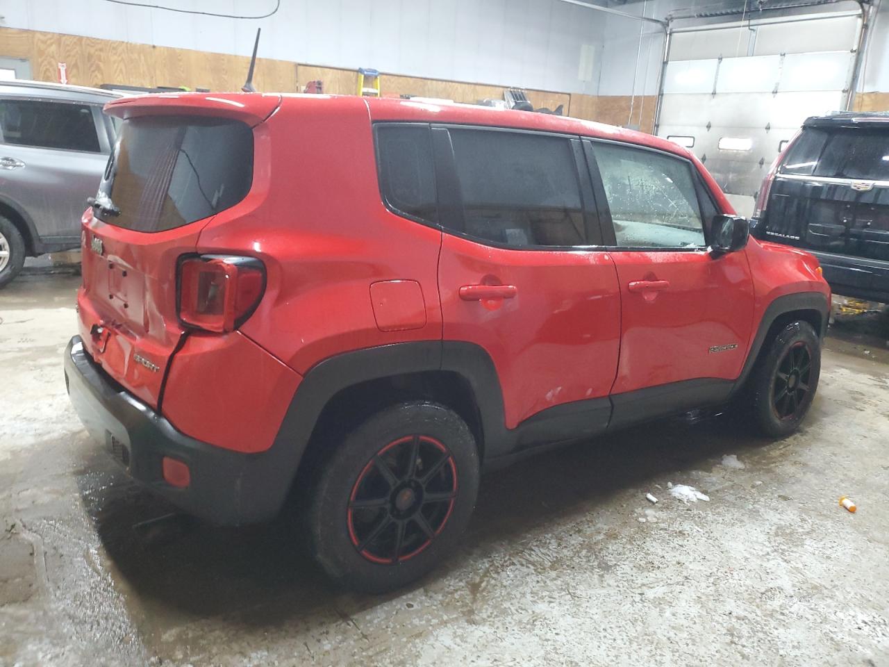 2018 Jeep Renegade VIN ZACCJBAB2JPH45124 Copart auction photo, front end / rear end damage thumbnail 3