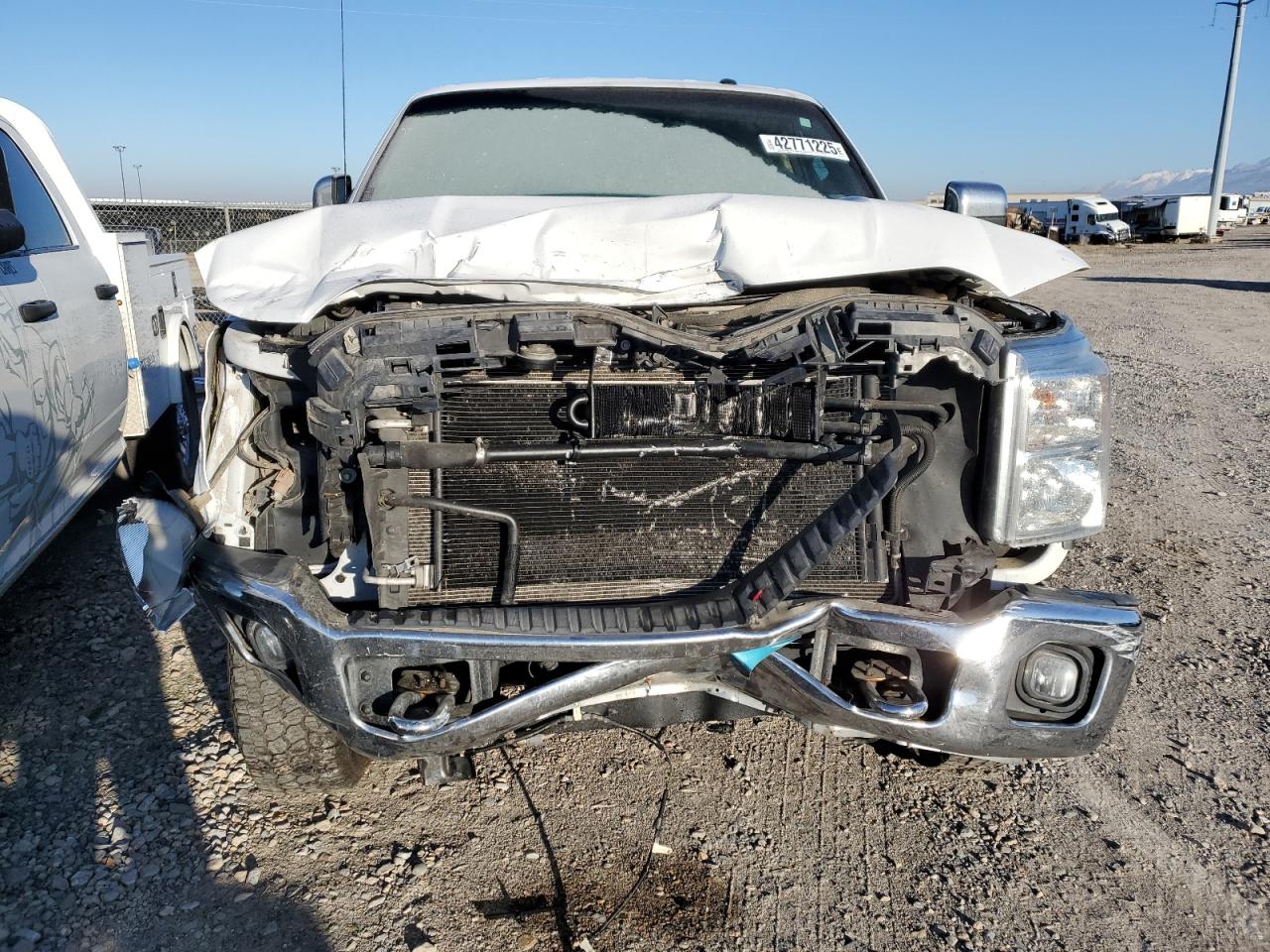 2012 Ford F350 VIN 1FT8W3BT7CED17520 Copart auction photo, front end damage thumbnail 5