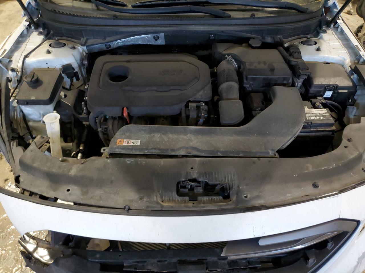 2017 Hyundai Sonata VIN 5NPE34AF0HH542897 Copart auction photo, front end / side damage thumbnail 11