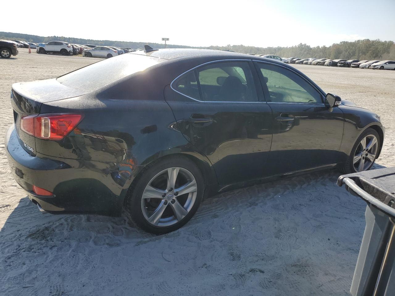 2012 Lexus IS VIN JTHBF5C2XC5179333 Copart auction photo, top/roof / minor dent/scratches damage thumbnail 3