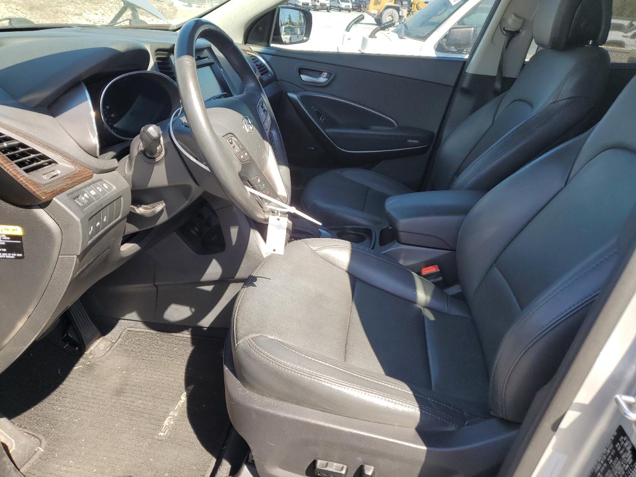 2017 Hyundai Santa Fe VIN 5XYZW4LA7HG447447 Copart auction photo, side damage thumbnail 7