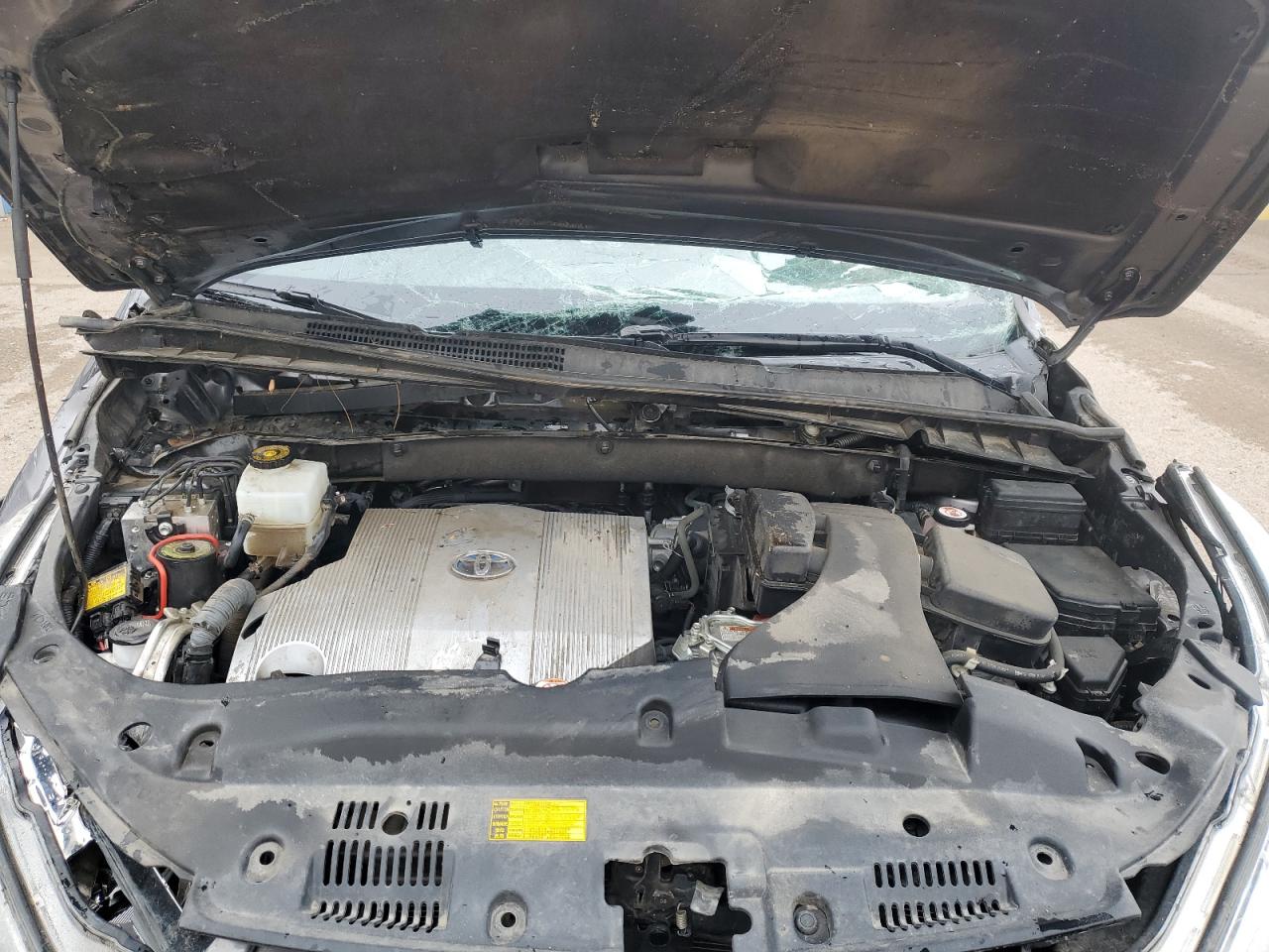 2019 Toyota Highlander VIN 5TDJGRFH8KS066037 Copart auction photo, rollover damage thumbnail 12