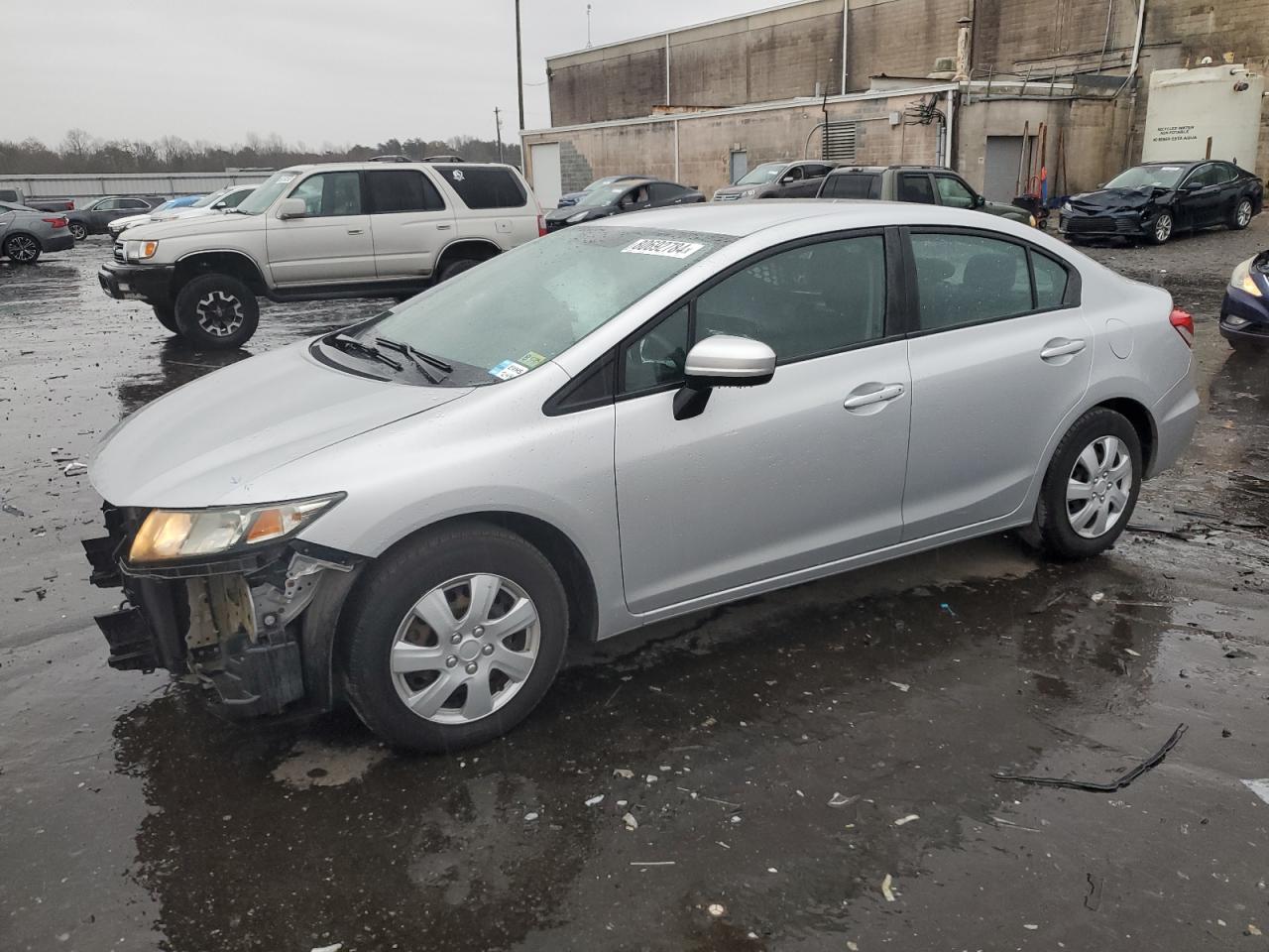 2014 Honda Civic VIN 2HGFB2F51EH527116