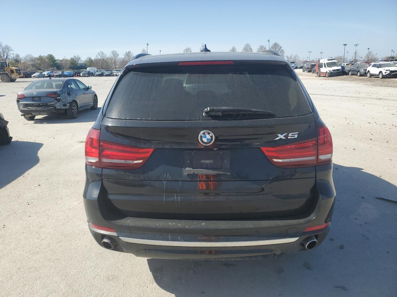 2014 BMW X5 VIN 5UXKR0C5XE0H22820 Copart auction photo, front end damage thumbnail 6