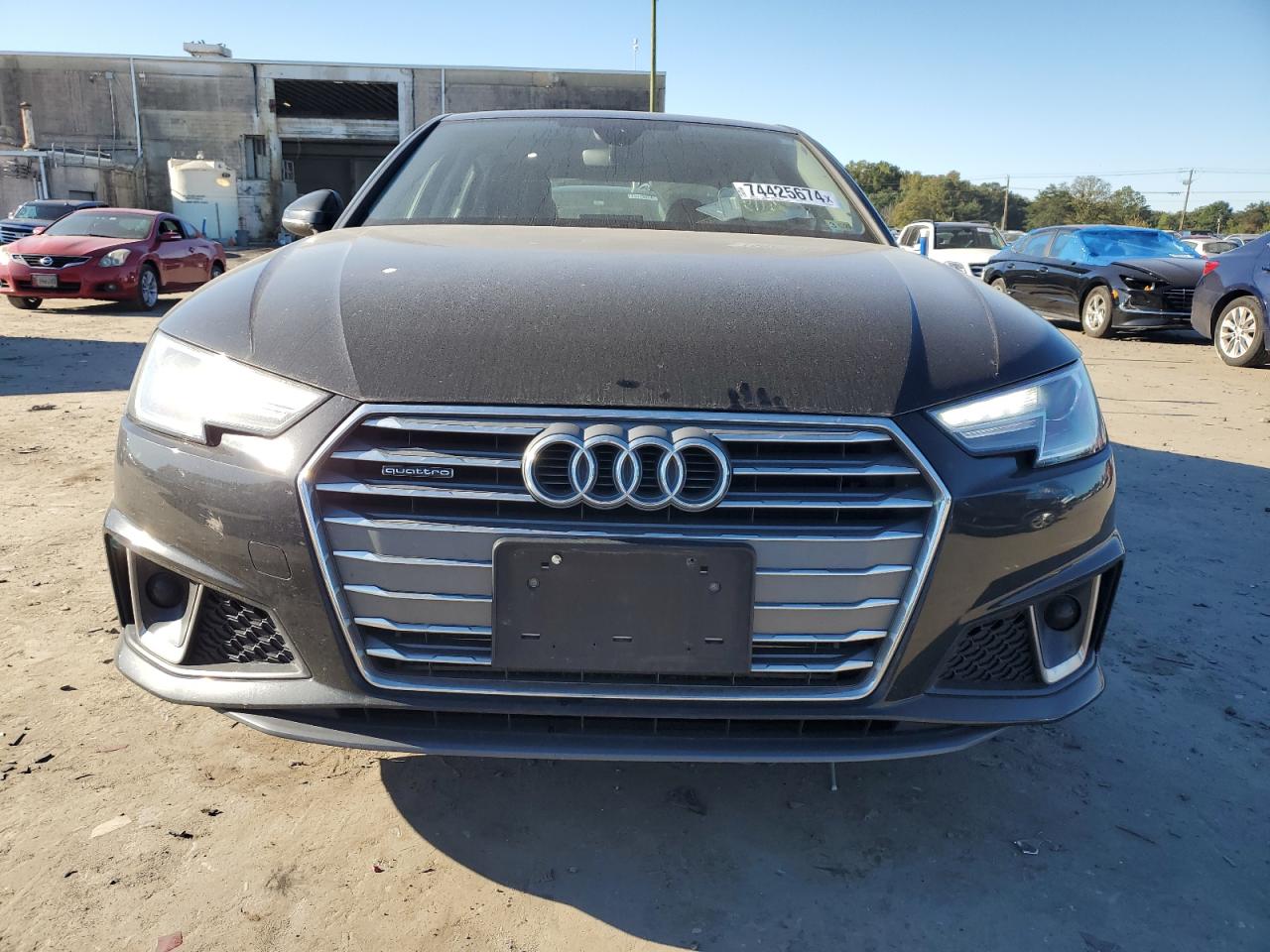 2019 Audi A4 VIN WAUDNAF49KA022768 Copart auction photo, side / minor dent/scratches damage thumbnail 5