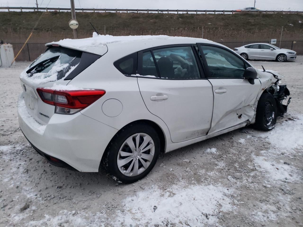 2022 Subaru Impreza VIN 4S3GTAB68N3710590 Copart auction photo, front end / side damage thumbnail 3