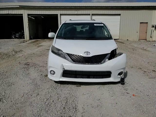2015 Toyota Sienna VIN 5TDXK3DCXFS544784 Copart auction photo, side / front end damage thumbnail 15