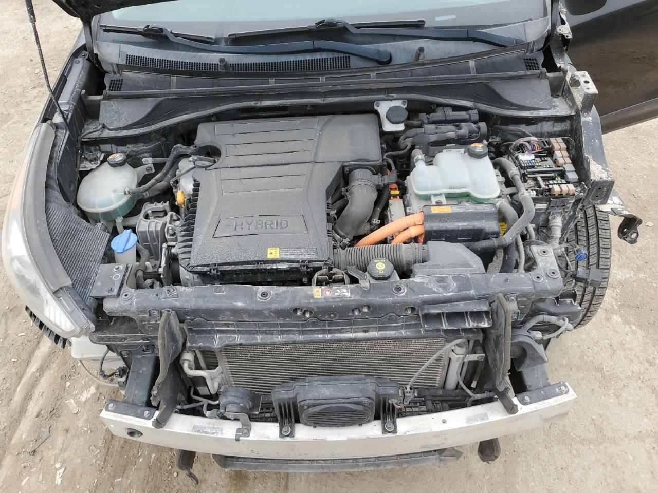 2017 KIA Niro VIN KNDCB3LC0H5055321 Copart auction photo, front end damage thumbnail 11