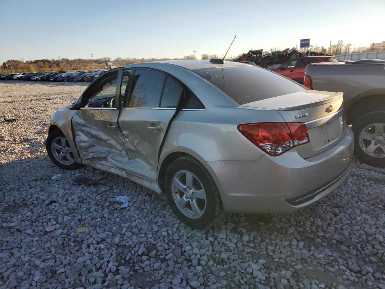 2016 Chevrolet Cruze VIN 1G1PE5SB2G7207950 Copart auction photo, side damage thumbnail 2