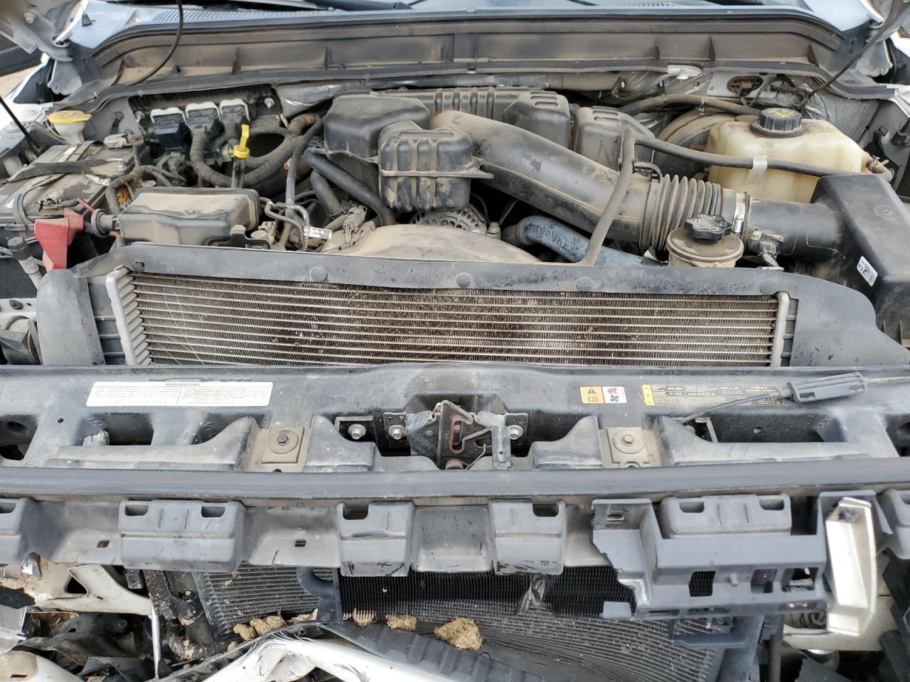 2014 Ford F250 VIN 1FT7W2B62EEB84720 Copart auction photo, front end / undercarriage damage thumbnail 13