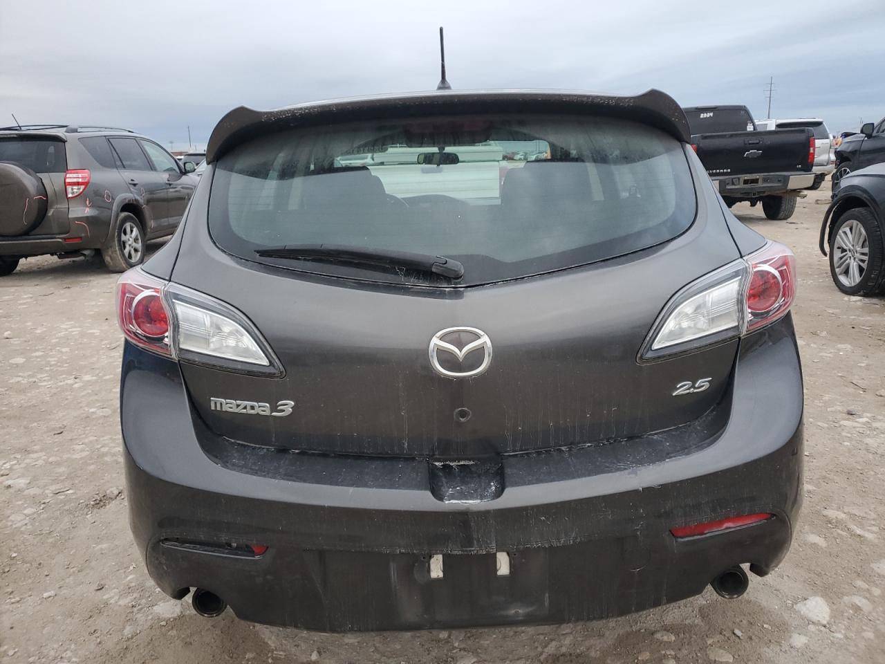 2011 Mazda 3 VIN JM1BL1K5XB1408906 Copart auction photo, mechanical damage thumbnail 6