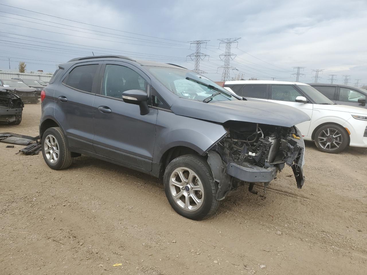 2018 Ford EcoSport VIN MAJ6P1UL2JC226000 Copart auction photo, front end / minor dent/scratches damage thumbnail 4